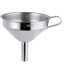 Embudo de metal de acero inoxidable para separar aceite, embudo pequeño de latón para llenar aceites y queroseno - Product Image 6