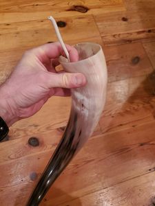 CUERNO DE BUFALO NATURAL HECHO A MANO Cuerno de bebida vikingo hecho a mano de la mejor calidad hecho por exportación de la India - Product Image 6