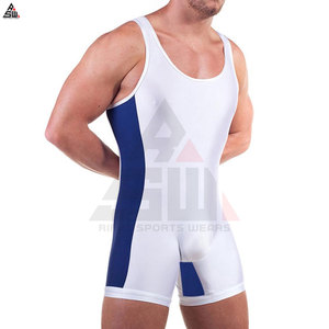 Combinaison de lutte pour hommes, taille plus 5XL, confortable, séchage rapide, logo personnalisé, prix bas, sublimation, tricot uni, décontracté, équipe, dernière tendance - Product Image 3