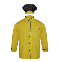 Nouvelle Arrivée - Blouse de Chef en Coton Sergé de Qualité Supérieure, Durable, Uniformes Haut de Gamme pour Restaurants et Bars, Exclusifs aux Chefs, Séchage Rapide