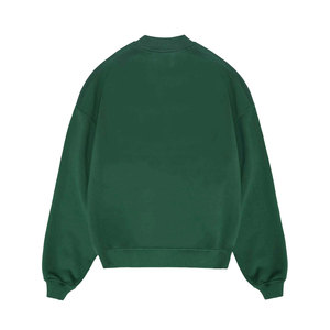 Sudadera con hombros descubiertos para hombre con estilo y ropa de calle de manga larga personalizada de algodón pesado y característica de logotipo en negrita - Product Image 4