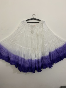 American France 2025 Festival Gypsy Boho Algodón hecho a mano 25 yardas danza del vientre falda acampanada de talla grande mujer ropa profesional - Product Image 6