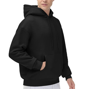 Pull à capuche personnalisé pour hommes 100% coton 420 GSM Heavyweight Designer Pattern Anti-Shrink Puff Printing With String Hoodies - Product Image 6