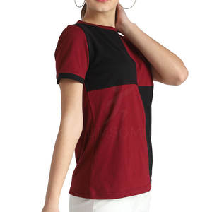 Precio razonable Mujeres Camisetas Verano 100% Algodón Mejor calidad Transpirable Secado rápido - Product Image 6