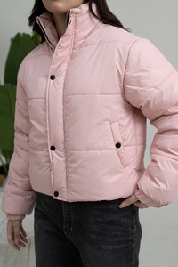 Chaqueta de Invierno Acolchada Premium para Mujer, Diseño de Burbujas, Cremallera Resistente, Material Suave al Tacto, Puños Elásticos Cómodos, Transpirable - Product Image 6