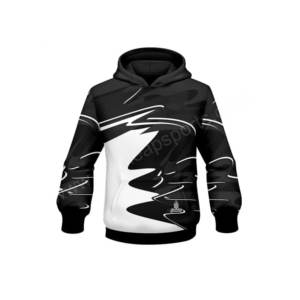 เสื้อฮู้ดพิมพ์ลายซับลิเมชันสำหรับผู้ชายเสื้อมีฮู้ดออกแบบใหม่ไซส์พิเศษ - Product Image 1