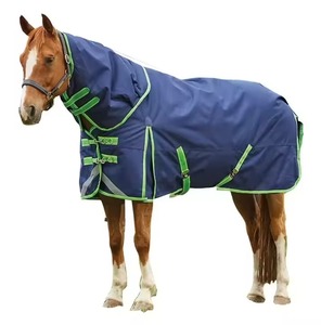 Pferdedecke Langlebig Wasserdicht Atmungsaktiv Baumwollgefüllt Stallkomfort Winterschutz Outdoor-Reiten Wärmeabdeckung - Product Image 2