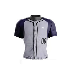 Uniformes de Béisbol Transpirables de Bajo Pedido Mínimo, Talla Personalizada, Alta Calidad para Hombre Adulto, 100% Poliéster - Product Image 4