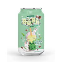 Premium kwaliteit Boba Fruit & Melkthee Bubbleverse verwerking Gezonde thee Geblikte verpakking 18 maanden houdbaarheid OEM/Tropi Merk