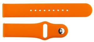 Bracelet de montre sport unisexe JD1606 orange, respirant, confortable, léger, réglable, étanche, en silicone, 20-22 mm, acier inoxydable - Product Image 6