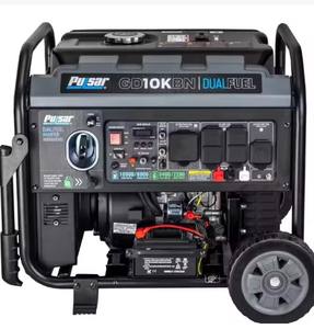 NUEVO Generador Inverter Portátil Pulsar GD10KBN de 10500W, Refrigerado por Aire, 10A, Arranque Eléctrico DC, 60Hz, Doble Combustible, para Respaldo Doméstico - Product Image 2