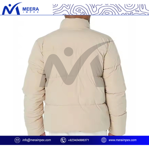 Veste matelassée isolée personnalisée pour hommes Vêtements d'extérieur d'hiver chauds et imperméables avec logo pour uniforme d'équipe ou promotion de marque - Product Image 4