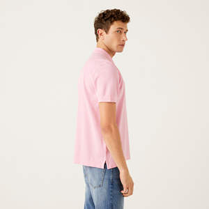 Polo de Golf esencial para hombre en blanco liso de alta calidad, Camiseta con cuello, logotipo de sublimación, polos de talla grande para hombre - Product Image 6