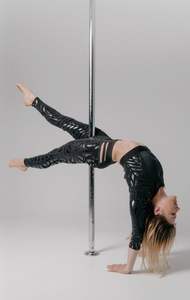 Shemax 2023 Top vente de haute qualité Fitness Yoga Gym Grippy antidérapant pôle danse collant Silicone Leggings - Product Image 5