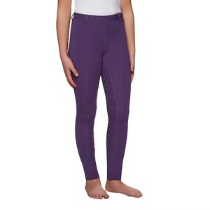 Ligero niños ropa ecuestre equitación silicona agarre medias Leggings precio al por mayor con moq más bajo - Product Image 6