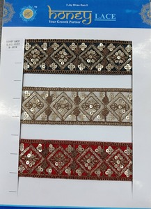 ผ้าบางเนื้อละเอียดปักลายดอกไม้หลากสีสำหรับเจ้าสาวและตกแต่งบ้านดีไซน์ที่สลับซับซ้อน - Product Image 5