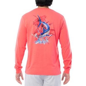 Chemises de sport unisexes grande taille pour la pêche, sublimation, spandex/polyester, UPF 50 SPF, respirantes, manches longues, vêtements d'extérieur - Product Image 3