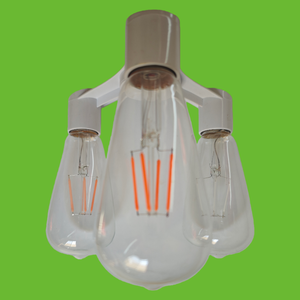 Portalámparas de Techo de Tres Cabezas - Product Image 3