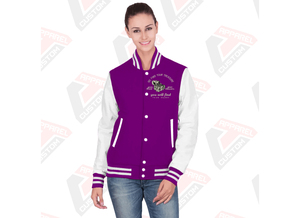 Blouson universitaire en toile pour homme, style streetwear décontracté, col montant, impression personnalisée sur le devant, imperméable et respirant – Meilleures ventes - Product Image 6