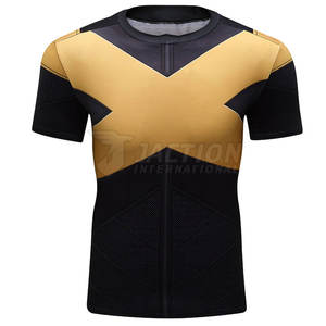 Camiseta de sublimación estampada cómoda de alta calidad Camiseta de sublimación de hombre de ajuste holgado de alta calidad para hombre - Product Image 1