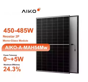 <span class=keywords><strong>Aiko</strong></span> 450/455/460/465W <span class=keywords><strong>AIKO</strong></span>-A-MAH54Mw ABC ทั้งหมดสีดำ <span class=keywords><strong>Aiko</strong></span> แสงอาทิตย์ N-Type ABC โมดูลสีดำ - Product Image 1