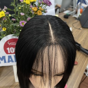 ผมแท้เวอร์จิ้นเรมี่ 100% ยี่ห้อท็อปช้อยส์ แทนห์อัน แบบเย็บสองชั้น ตรงธรรมชาติ ผมเวียดนามทุกสี น้ำหนัก 300 กรัม วิกผม - Product Image 4