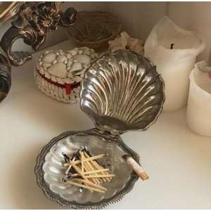 Cenicero Portátil de Latón Fundido, Color Personalizado, Estilo Americano, Decoración de Mesa para Hogar, Oficina, Restaurante, Hotel, Uso en Automóviles, para Fumar - Product Image 6