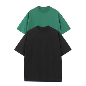 Buen Precio Camisetas de algodón Ropa de calle Camisetas digitales Tela personalizada Paquete de 3 Camisetas de talla grande para hombres Ropa de verano para hombres - Product Image 1