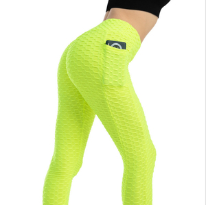 Leggings Deportivos para Mujer, Cintura Alta Elástica, Transpirables, Ligeros, Anti-Sudor, Efecto Push-Up, para Fitness, Yoga - Product Image 4