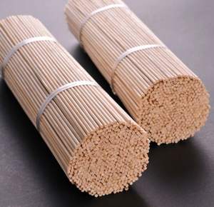 Vente en gros de bâtons de bambou ronds-100% matériel de bambou pour la fabrication d'agarbatti-bâtons d'encens de bambou - Product Image 3