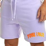 Shorts de survêtement en coton molletonné pour hommes de haute qualité Shorts de survêtement personnalisés avec votre propre logo prix de gros - Product Image 6