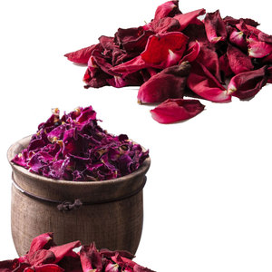 Pétalos de rosa roja seca | Utilizado en tónicos faciales orgánicos - Product Image 6