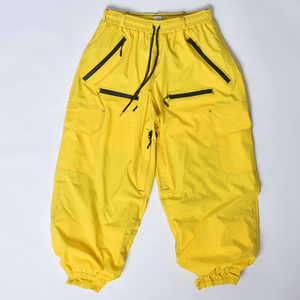 Pantalones de nieve unisex para exteriores, impermeables, transpirables, con bolsillos y cremallera, a prueba de viento, para esquí y snowboard, venta al por mayor - Product Image 1