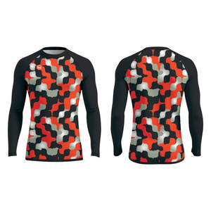 Camisa protectora contra sarpullidos UV de manga completa para playa y Deportes - Product Image 1