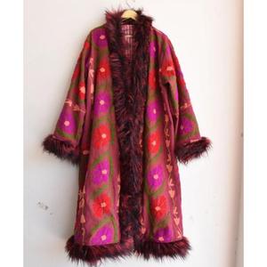 ยาวเย็บปักถักร้อยเสื้อ Suzani Suzani เสื้อแจ็คเก็ตยาว Suzani ชุดกิโมโนกลางแจ้ง Fit ฤดูหนาวเสื้อของขวัญสําหรับชุดเทศกาลของเธอ - Product Image 6