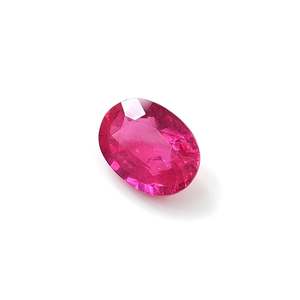 Rubis naturel de Bangkok 5,70 carats, pierre précieuse ovale non montée, brillance rose-rouge clair pour bijoux personnalisés - Product Image 4