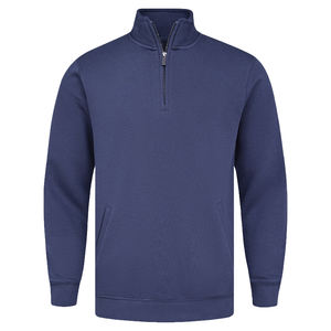 <b>Men's</b> Turtleneck <b>Half</b> <b>Zip</b> <b>Sweatshirt</b> Plus Size Drop Shoulder Hoodie Blank Sweat Suit for <b>Men</b> Casual Streetwear Winter OEM - Product Image 1