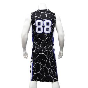 Maillot de basket-ball sublimé personnalisé Débardeurs de basket-ball à chaud de conception uniforme de basket-ball à vendre - Product Image 6