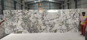 Grande pierre de surface polie par dalle moderne d'Azul Nova pour le produit de granit d'application de villa - Product Image 5