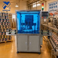 Machine de scellage automatique de boîtes de conserve NY-F20, scelleuse de boîtes de conserve pour poisson, viande, aliments, boîtes métalliques
