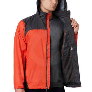 Vestes coupe-vent en toile pour hommes, streetwear d'extérieur, avec design personnalisé, imperméables et logo frontal - Product Image 2