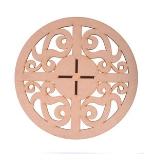 Support à gâteau en bois d'acacia Plateau en bois pour décoration de cupcakes et pâtisseries de thé de l'après-midi Outil de conception personnalisée - Product Image 4