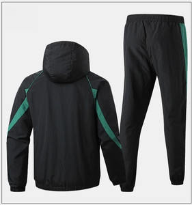 ชุดวอร์มผู้ชายแบบใหม่ ขายส่ง รับผลิตตามแบบ ชุดวอร์มผ้าฝ้ายสำหรับวิ่ง มีฮู้ด ไซส์ใหญ่ ผ้าฟลีซ รับผลิตแบรนด์ส่วนตัว - Product Image 5