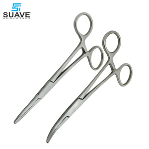SUAVE SURGICAL INSTRUMENTS Pinzas para hemostato de mosquitos, pinzas de bloqueo curvadas, pinzas Kelly - Product Image 6
