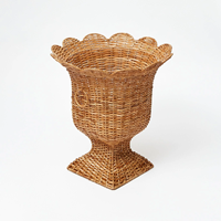 Vase décoratif à étage haut fabriqué au Vietnam matériau écologique pour la décoration intérieure et la décoration de la vaisselle en gros