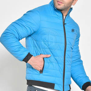 Chaqueta de Invierno Acolchada con Cremallera Completa, Nueva Llegada, en Venta, Ajuste Entallado, Marca Privada, Chaqueta Acolchada para Hombre - Product Image 3