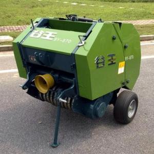 Maquinaria de paja para heno, empacadora de ensilaje India, envolvedora de compresas, Mini máquina empacadora de heno eléctrica, máquina de hilo automática - Product Image 1