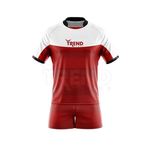 Uniforme de rugby totalmente sublimado de alta calidad para hombre, ropa deportiva personalizada, poliéster de secado rápido, transpirable y elegante, opciones OEM - Product Image 5