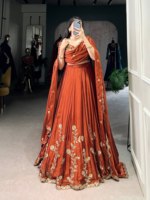 TENNECY Nouveau Design Rangoli Choli Extensible Réversible Broderie Lourde Longueur Cheville Séchage Rapide Pour Mariage Fête et Toutes Occasions
