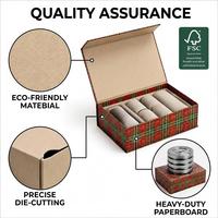 Papier d'art durable de qualité supérieure pour boîtes d'abonnement, solution d'emballage élégante, protection de produits haut de gamme, papier écologique